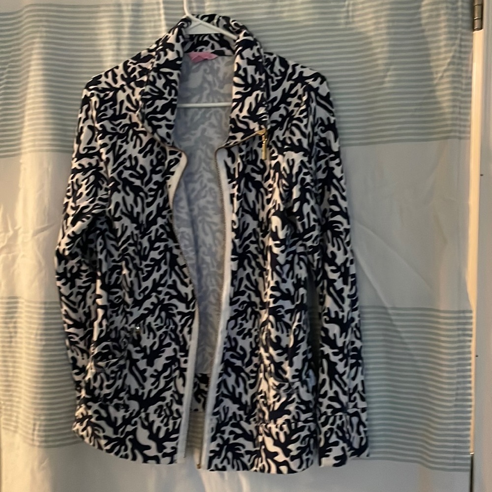 Lilly Pulitzer zip up size large